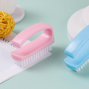 Brosses à ongles miniatures en plastique en gros d'usine, brosses portables pour nail art, brosses à poussière, brosses de nettoyage d'ongles en plastique - Product Image 2