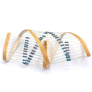 Résistance à film métallique 1/4W 1% 1K 2K 4.7K 10K 100K <span class=keywords><strong>220K</strong></span> 220ohm 330 <span class=keywords><strong>ohm</strong></span> 680 <span class=keywords><strong>ohm</strong></span> 1M Résistance 0.25W - Product Image 1