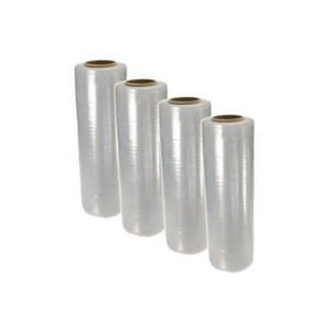 Stretched Stretch Film High Quality Custom Cast Plastic Clear Color Hand Wrapping Pre Stretched PE Lldpe Small Jumbo Roll Wrap Pallet Stretch Film