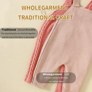 Mimixiong Offre Spéciale mignon printemps été enfant en bas âge combinaison vêtements printemps été bouton bébé tricoté barboteuse pour fille garçon - Product Image 4