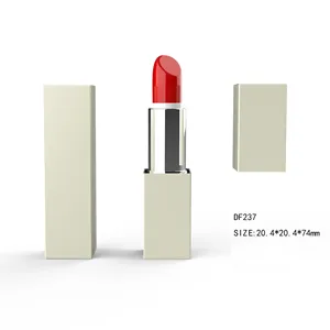 Oem/Odm Op Maat Bedrukte Gepersonaliseerde Lege Lippenstift Tubes Matte Magneet Lippenstift Buizen Goud Cosmetische Zeefdruk 4Ml 12.1 Mm