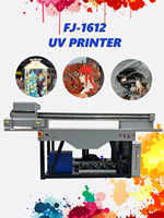 Machine d'impression à plat 1612 UV Imprimante UV numérique grand format pour boîte d'emballage en tissu en cuir Impression de marque de logo personnalisé