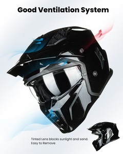 新登場 ILM オープンフェイス ヘルメット 3/4 ハーフヘルメット ビンテージ レトロ 原付 ATV クルーザー スクーター DOT認証 ABS製 オールシーズン メンズ レディース - Product Image 5