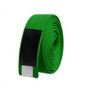 Vêtements d'arts martiaux unisexes 100% coton, logo personnalisé, ceinture de Jiu-Jitsu brésilien, MMA, karaté, taekwondo, service OEM, personnalisable - Product Image 1