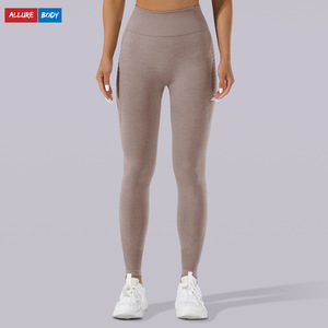 Nouveaux Leggings de Yoga Transfrontaliers Creux Taille Haute Sans Couture Séchage Rapide pour Fitness, Course et Entraînement Sportif - Product Image 3