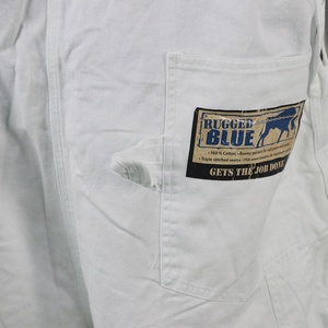 Work <strong>Trousers</strong> Mens Relaxed Straight Uniform White Bib Pants <strong>Painter</strong> - Product Image 3