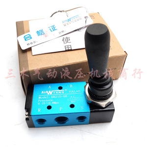 Válvula de Control Direccional Manual 4H210-08 de 1/4 Pulgada, Cuatro Vías, 60 L/min, 315 Bar, Válvula Hidráulica - Product Image 4