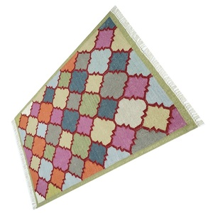 Tapis d'intérieur en laine naturelle écologique fait à la main, antibactérien, antidérapant, moderne, à poils plats, durable, haute densité, pour hôtel, complexe hôtelier - Product Image 2