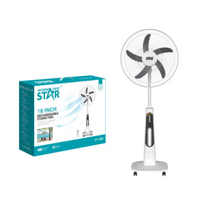 Winning Star Cross-border <b>Remote</b> <b>Control</b> 18-inch High-Power Oscillating Portable Mechanical Floor <b>Fan</b> for Home Use - Product Image 4