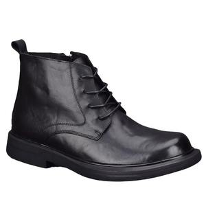 Chaussures en cuir pour hommes de haute qualité avec semelles épaisses, vêtements de travail légers, style extérieur, version coréenne tendance - Product Image 1