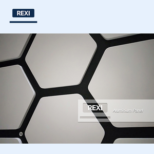 耐火性アルミ天井パネル、装飾アルミストリップ、バッフルハニカム天井パネル、建築用アルミ天井をカスタマイズ - Product Image 5