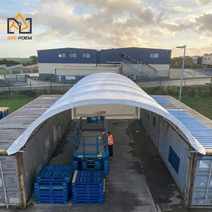 Cs3020 बड़े pvc गुंबद औद्योगिक शिपिंग कंटेनर आश्रय शेड कपड़े भंडारण निर्माण उपकरण भंडारण के लिए कंटेनर आश्रय - Product Image 2