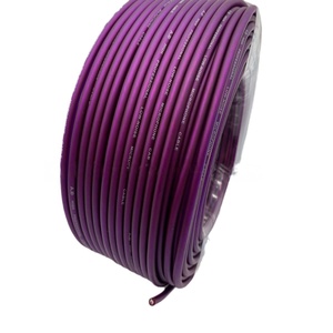 96P <span class=keywords><strong>Microphone</strong></span> <span class=keywords><strong>2</strong></span> Core shielded PVC Áo khoác Cáp âm thanh cho loa sử dụng màu tím dây đồng 2x16x0.10 90M CuộN - Product Image 5