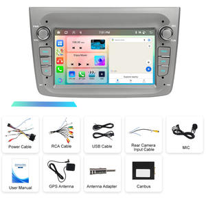 Hikity 7 ''Android Car Radio Wireless CarPlay/Android Auto Electronics GPS WIFI FM RDS DVR para <span class=keywords><strong>Alfa</strong></span> Romeo <span class=keywords><strong>MITO</strong></span> 2008-2016 OEM - Product Image 6
