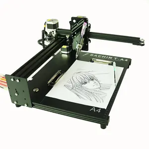Stylo de dessin A4, Machine Robot à graver, cadre de zone, traceur, Kit Robot pour dessiner, écriture, Support Laser