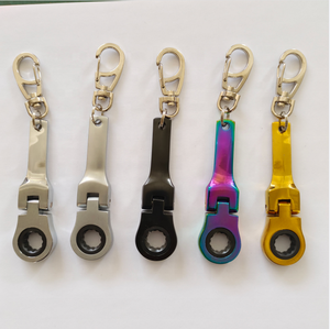 Clé à cliquet de 10 mm, mini clé à cliquet en acier, logo personnalisé, outil de réparation automobile, outil pour moto - Product Image 1