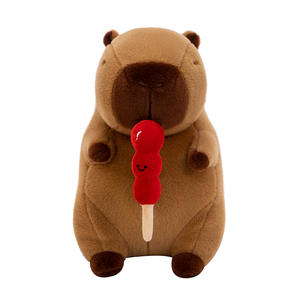 Peluche Capybara Bingtanghulu Tendance, Douce et Mignonne, Jouet en Peluche de Dessin Animé pour Enfants, Cadeau de Festival, Vente en Gros - Product Image 6