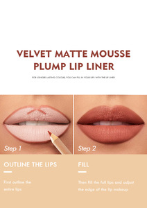 ดินสอเขียนขอบปากแบบส่วนตัว ยอดนิยม สีชัด ติดทนนาน กันน้ำ กันเลอะ 12 สีในกล่องเดียว ชุดเครื่องสำอาง - Product Image 6