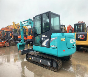 Miniexcavadora usada Kobelco SK75 de 7 toneladas excavadoras de segunda mano SK35SR SK50SR SK55SR SK60 SK70SR en stock, el mayor proveedor de Shanghái - Product Image 4