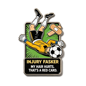 Imanes de nevera metálicos personalizados con diseño divertido de <span class=keywords><strong>jugador</strong></span> de fútbol, imanes decorativos de esmalte para decoración del hogar, recuerdos deportivos - Product Image 4