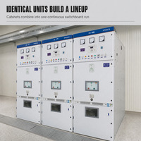 KYN28-24 Switchgear Indoor Berlapis Logam yang Dapat Ditarik 24kV Kabinet Feeder Keluaran Pemutus Sirkuit Vakum IEC 62271-200