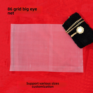 Factory Supplies Soft <b>Plastic</b> Canvas Mesh <b>Sheet</b> Diy Women's Messenger Bag Making Material - Product Image 2