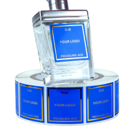 Autocollants Étiquettes Personnalisés de Luxe pour Bouteilles de Parfum et Cosmétiques les Plus Vendus – Vinyle Auto-Adhésif Imperméable