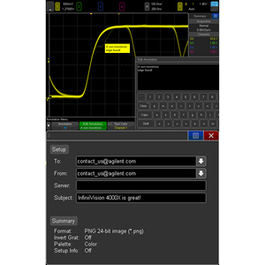 ออสซิลโลสโคปสัญญาณผสม Keysight MSOX4154G: 1.5 GHz, 4 ช่องสัญญาณอนาล็อก บวก 16 ช่องสัญญาณดิจิทัล - Product Image 5
