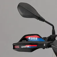 Pegatina 3D Ecológica de PVC Brillante para Motocicleta XY Racing Freesticker, Protector de Manillar Triple Negro, Calcomanía GS para R1250GS ADV R1200GS