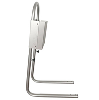Cadre de direction de bateau gonflable Offre Spéciale Console en acier inoxydable Support de direction de bateau central gonflable RIB en acier inoxydable