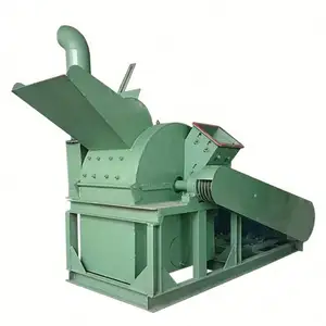 Trituradora de madera de desecho para muebles antiguos, máquina trituradora de polvo de incienso de madera dura, trituradora de maíz con colector de polvo