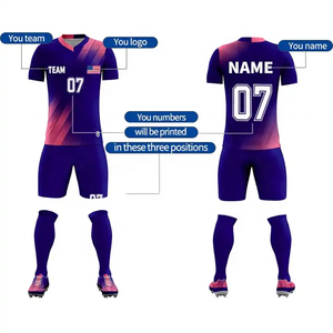 Squadra di calcio divisa da calcio professionale personalizzata divisa da calcio da uomo a buon mercato calcio - Product Image 4