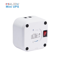 MU05 12V DC UPS Batería de litio 5A Monofásico para cámaras de seguridad CCTV Enrutadores WiFi e iluminación LED de respaldo