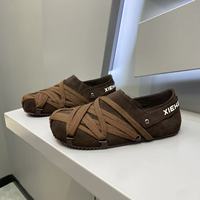 Baskets pour hommes Printemps 2026 Nouveauté à semelle intermédiaire épaisse en EVA, fermeture chaussette, respirantes, antidérapantes, à bout rond