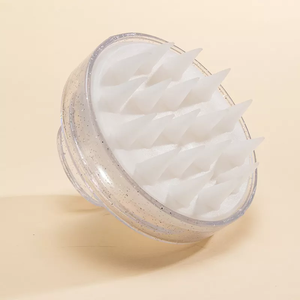 Brosse à <span class=keywords><strong>cheveux</strong></span> transparente Wanmei avec shampooing, brosse de soin du cuir chevel, brosse exfoliante pour le cuir chevel, masseur pour le cuir chevel, brosse à <span class=keywords><strong>cheveux</strong></span> pour shampooing - Product Image 3