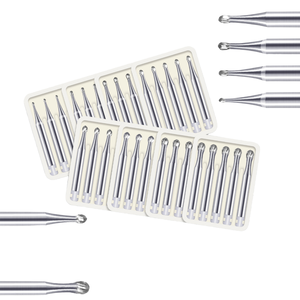 Pieza de Mano Eléctrica de baja velocidad directa de fábrica Compatible 5 unids/caja 2,35mm de diámetro fresas de carburo de Metal Dental vástago RA 1 año de garantía - Product Image 1