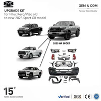 Accessoires de voiture Hilux Revo/Vigo, modèle ancien à 2023, kit de conversion complet GR Sport (style OEM), look tout-terrain agressif