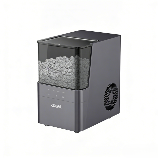 15KG Nugget Ice Maker - Portable Household Ice Making Machine for Home Kitchen