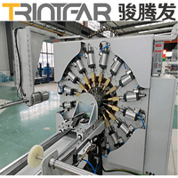 Ligne de soudage automatique TRINTFAR pour cage de filtre personnalisable, machine de soudage par points multi-têtes 380V, filtre à poussière, modèle 2022
