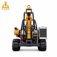 Foreuse rotative hydraulique pour dynamitage de carrières et forage de charbon KAISHAN, avec moteur diesel et pompe à engrenages