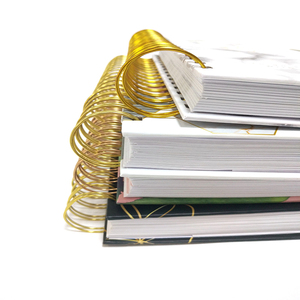 Bìa Cứng Vàng Dây-o Xoắn Ốc Ràng Buộc Tài Chính Tổ Chức Sự Kiện Kế Hoạch Và Tổ Chức Agendas Tạp Chí Máy Tính Xách Tay - Product Image 6