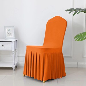 <span class=keywords><strong>Funda</strong></span> <span class=keywords><strong>para</strong></span> <span class=keywords><strong>silla</strong></span> personalizada <span class=keywords><strong>con</strong></span> falda, fundas elásticas <span class=keywords><strong>para</strong></span> <span class=keywords><strong>silla</strong></span>, fundas de LICRA <span class=keywords><strong>para</strong></span> Hotel, boda, fiesta, evento, banquete, restaurante - Product Image 5