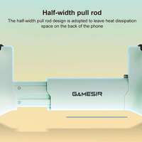 Manette mobile portable GameSir X5 Lite avec joystick à effet Hall pour Android et iOS, contrôleur de jeu mobile Plug and Play