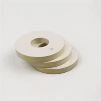 PZT-4 PZT-8 kustom cincin keramik piezoelektrik transduser PZT Washer