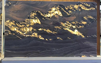 Purple Fusion dalle de marbre originale livre ouvert assorti revêtement mural intérieur cristal rétro-éclairé quartzite pierre naturelle