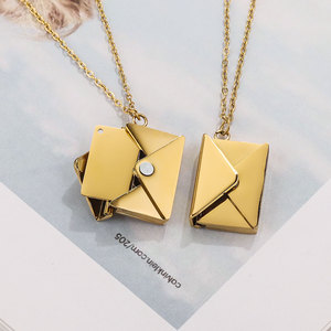 Sobre collar abierto de acero inoxidable <span class=keywords><strong>con</strong></span> <span class=keywords><strong>foto</strong></span> <span class=keywords><strong>dentro</strong></span> medallón <span class=keywords><strong>colgante</strong></span> DIY cristal - Product Image 2