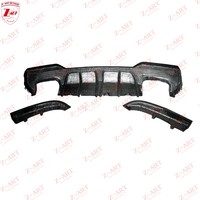 Diffuseur arrière en Fiber de carbone sèche G22 Z-ART pour BMW G22 lèvre arrière en Fiber de carbone sèche pour tous les nouveaux 4 coupés 2020 +