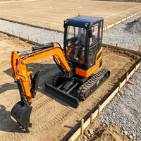 Harga Excavator Mini Multifungsi 2,6 Ton 3 Ton dengan Fungsi Ayun Samping