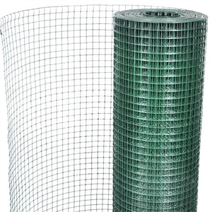 Malla de Alambre Soldada Recubierta de PVC Verde Oscuro/Verde Pasto de 1/2'' (0.6mm/0.7mm) de Venta Caliente para Construcción y Aviarios - Product Image 6