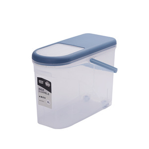 Distributeur de céréales multifonctionnel en PP, pliable et détachable, pour cuisine, stockage de riz et de grains, design moderne et durable - Product Image 3